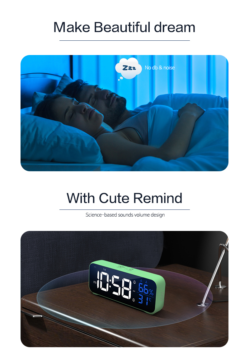 Music LED Digital Alarm Clock Music LED Digital Alarm Clock
