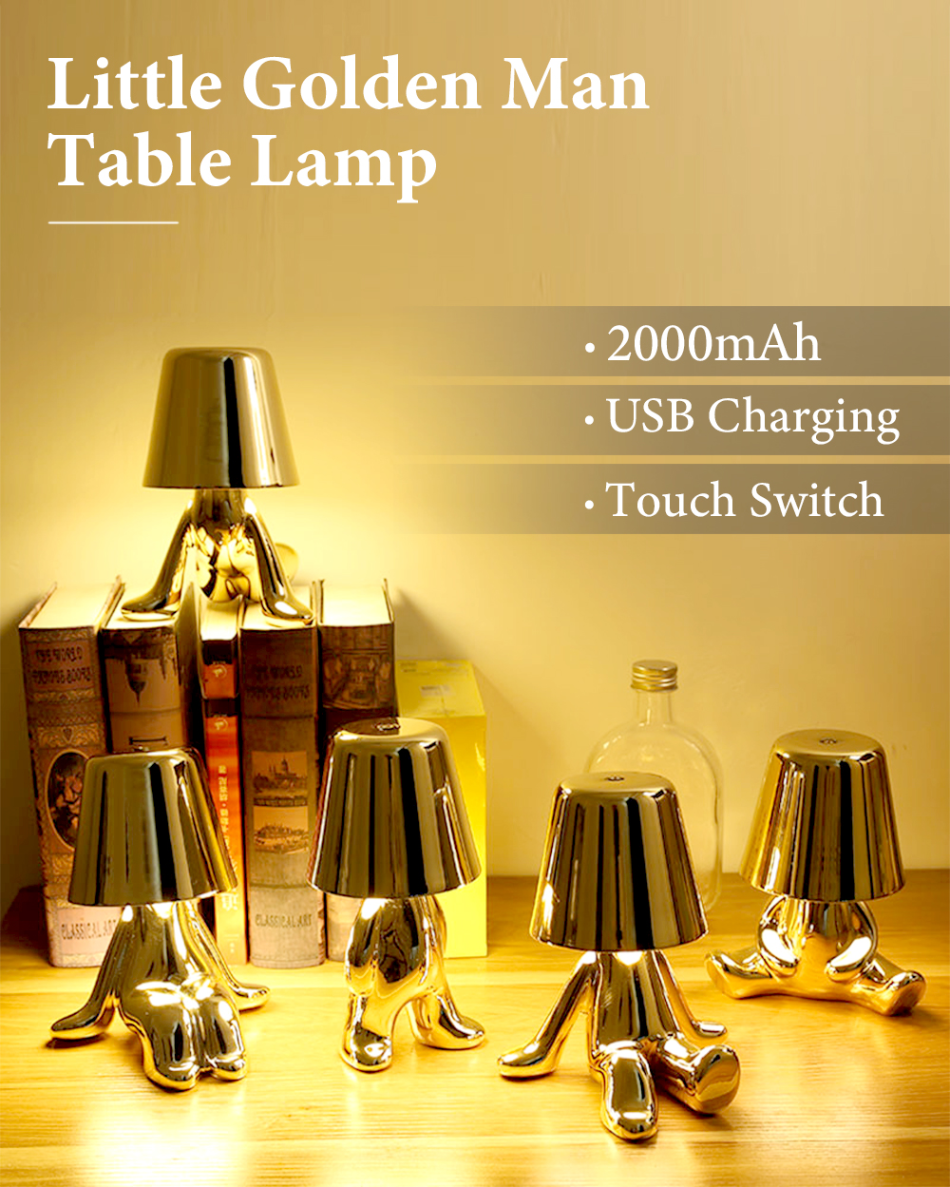 Touch Switch LED Bedside Lamp