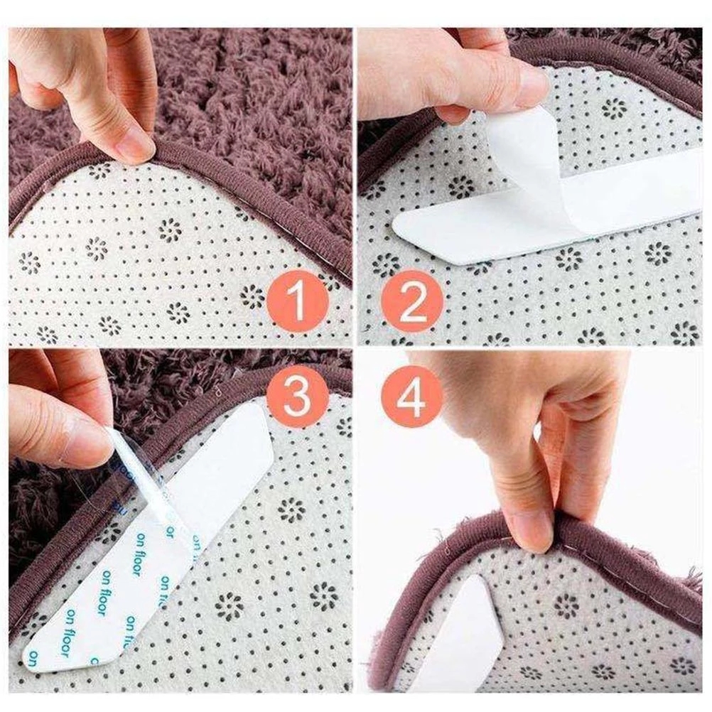 Washable Reusable Anti-skid Rug Gripper