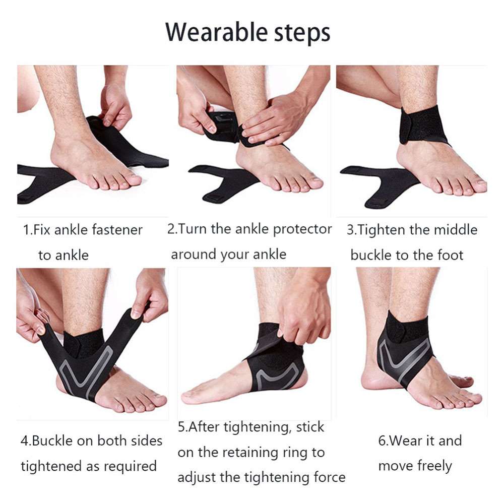 Adjustable Ankle Compression Brace