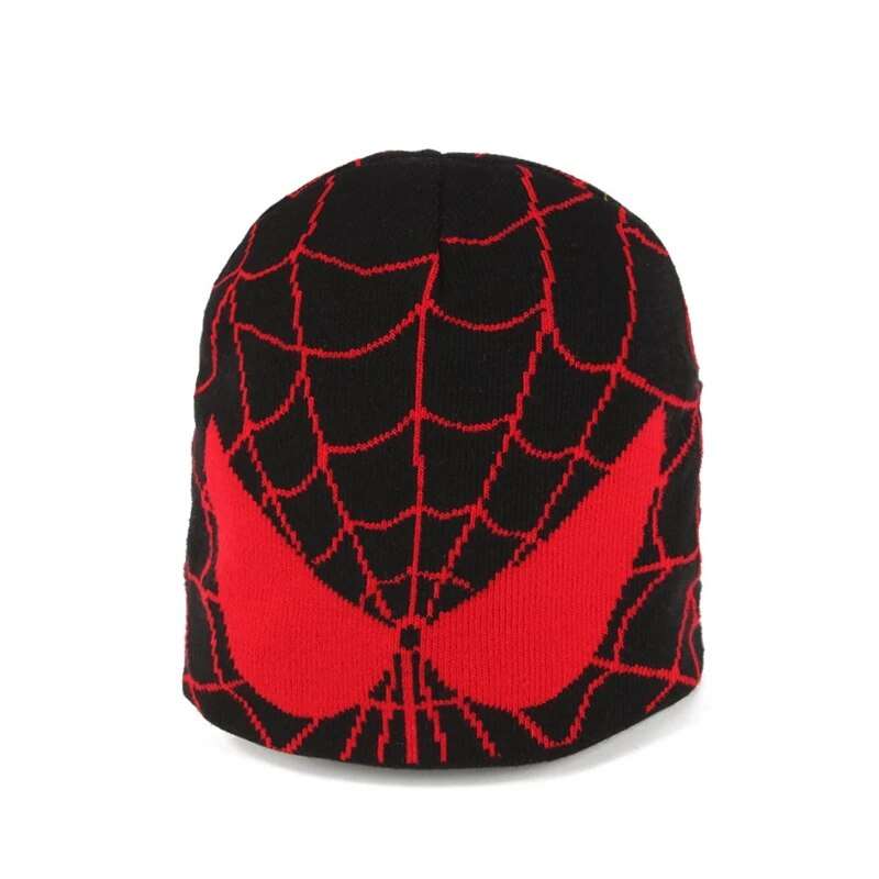 New Cartoon Spider Embroidered Beanies