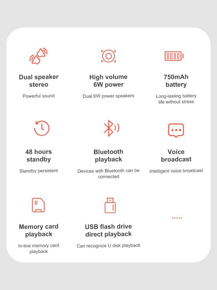 Multimedia Wireless Bluetooth Dual Stereo Speaker