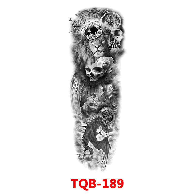 Waterproof Temporary Tattoo Sticker For Men And Wp,em