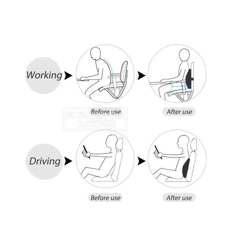 Soft Back Waist Cushion