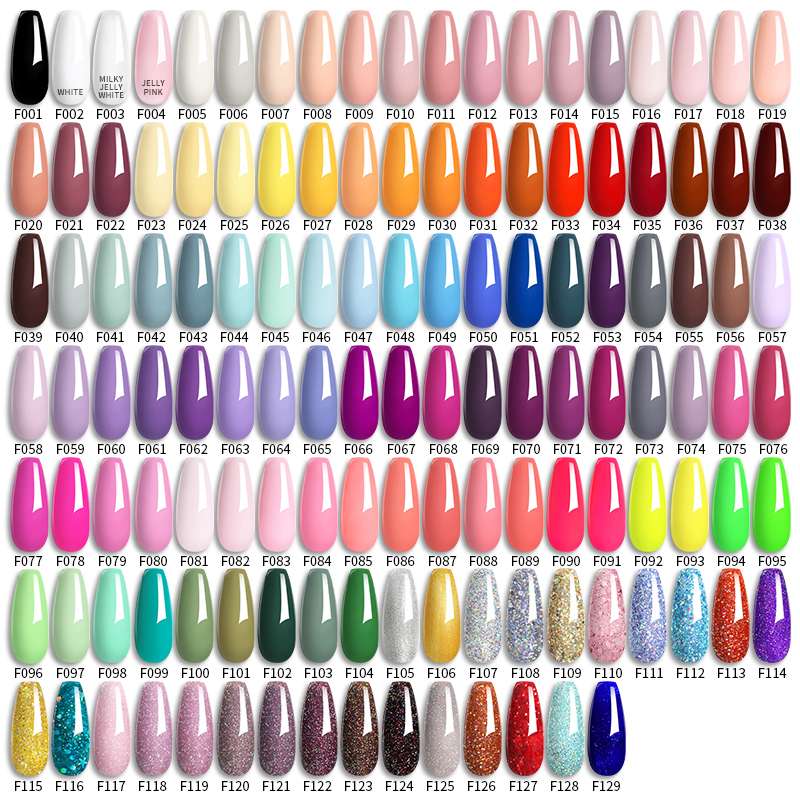 129 Colors 7ML Nail Gel Polish