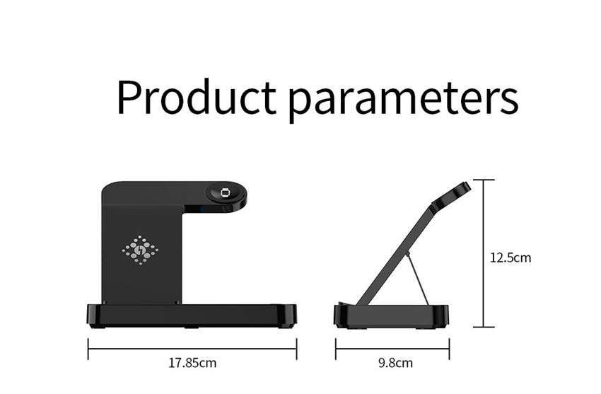 100W 4 in 1 Foldable Wireless Charging Station