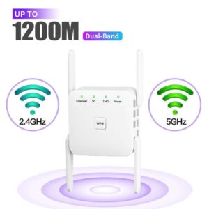 1200Mbps 5Ghz Wireless WiFi Repeater