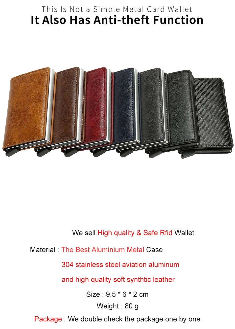 Men's Custom Card Holder Wallet