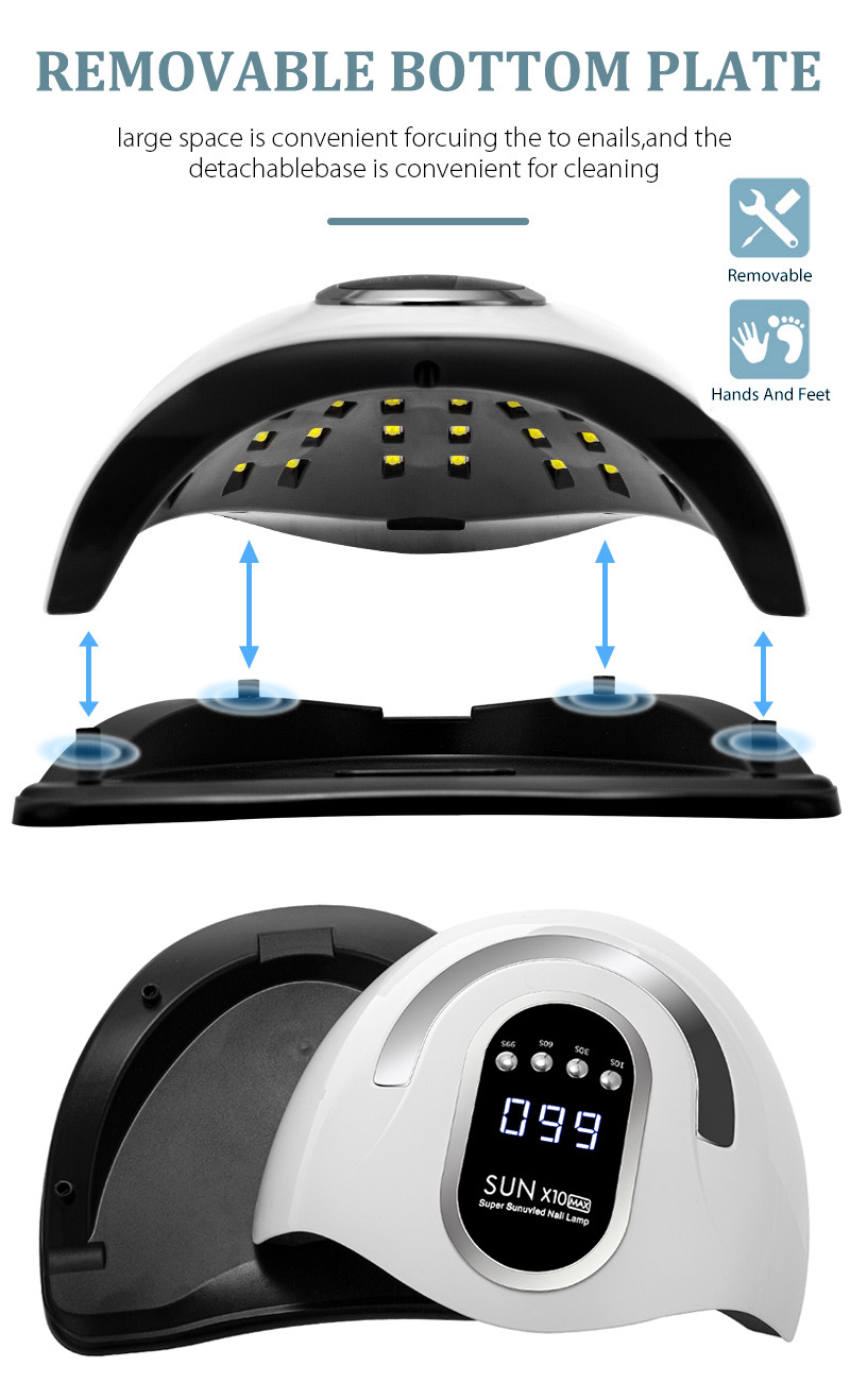 UV LED Nail Lamp for Fast Drying Gel Nails Polish