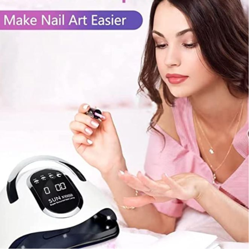 UV LED Nail Lamp for Fast Drying Gel Nails Polish