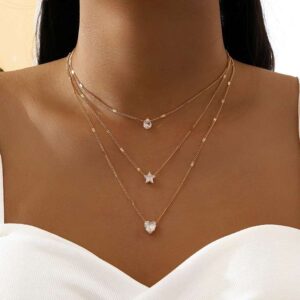 Zircon Crystal   Necklace Set for Women