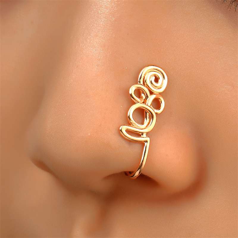 Copper Nose Ring for Women
