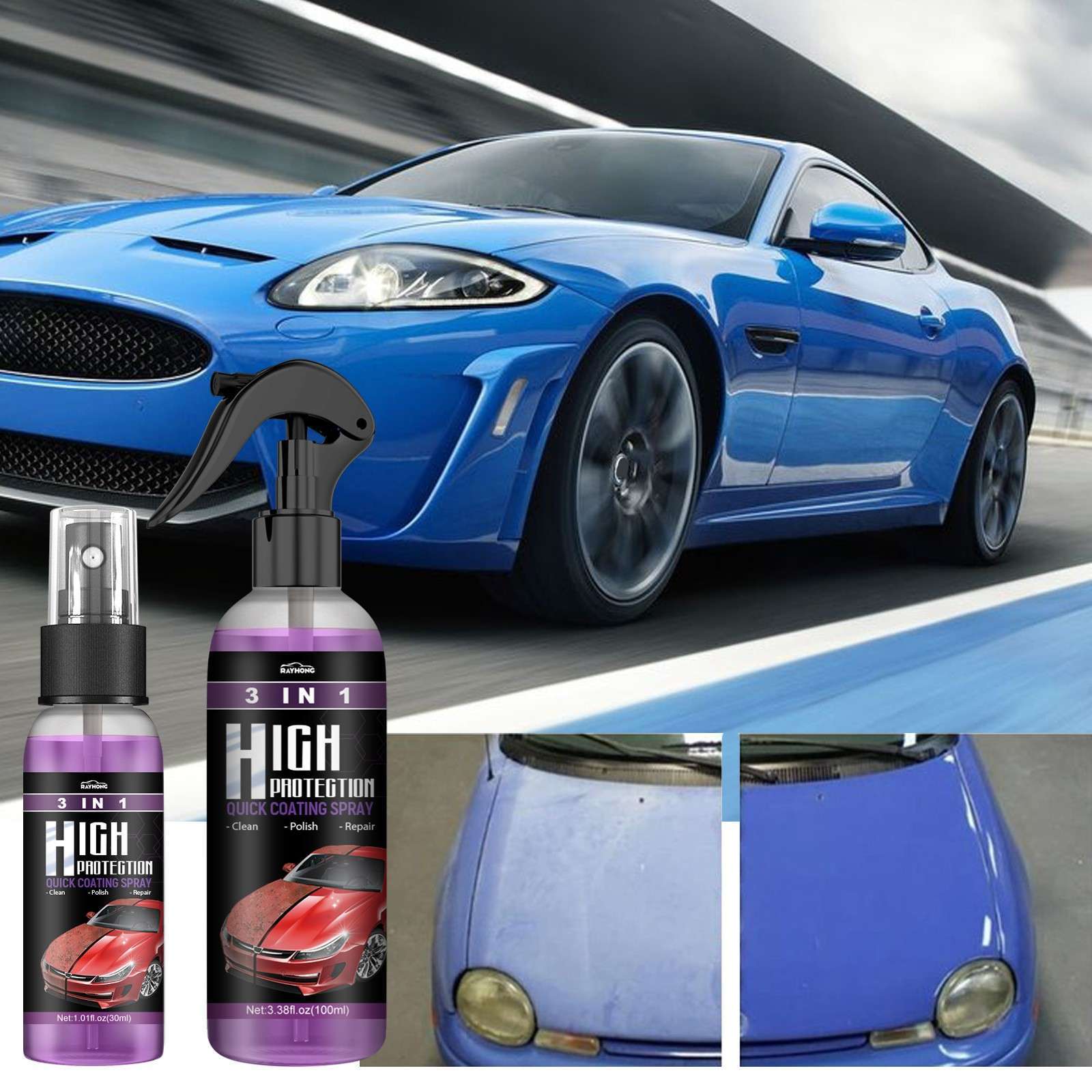 Eco-Friendly Car Ceramic Coating Spray