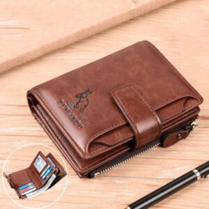 RFID Blocking Leather Wallet