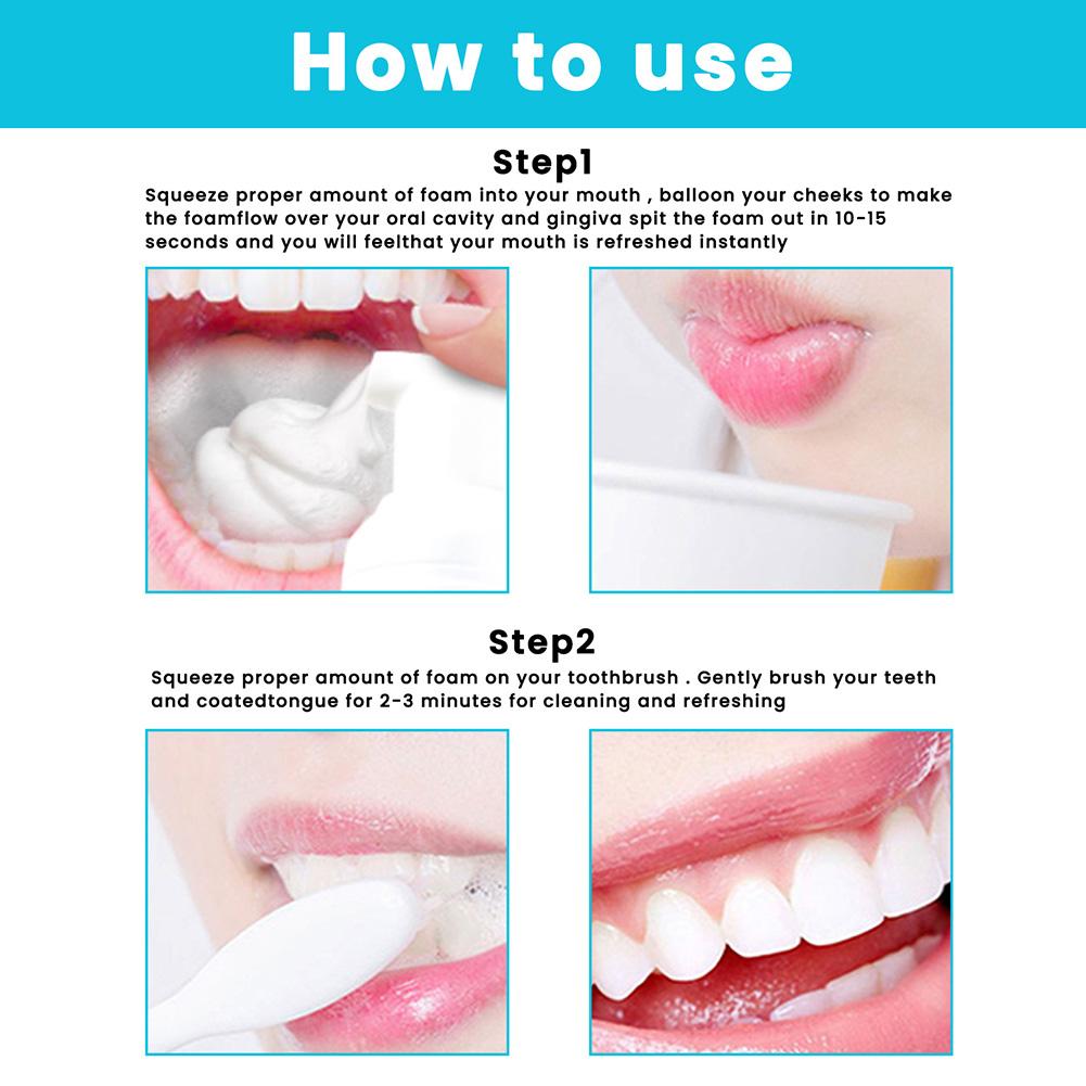 Whitening Foam Toothpaste