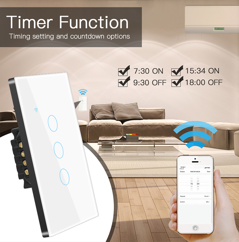 WiFi Smart Wall Touch Switch