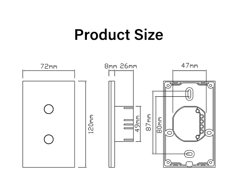 WiFi Smart Wall Touch Switch