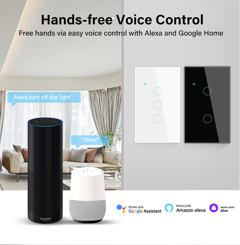 WiFi Smart Wall Touch Switch