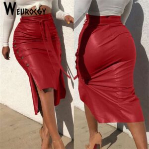 Stretchy Bodyfitting Pencil Skirts