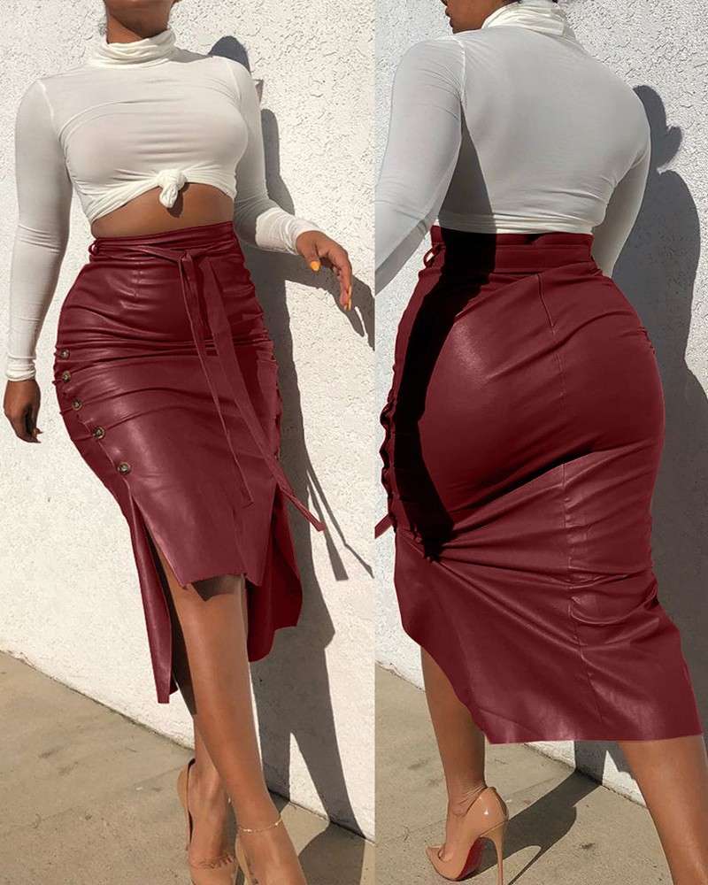 Stretch Bodycon Pencil Skirts