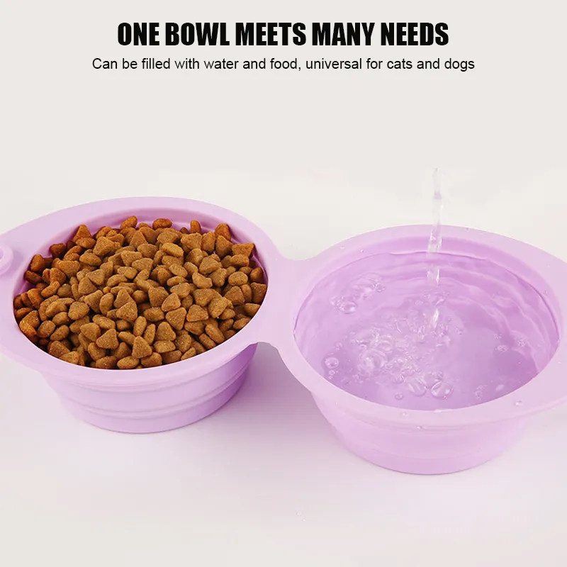 Travel Dog Dinner Set