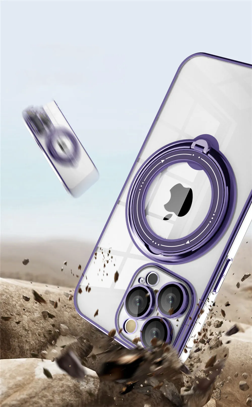 Magnetic Charging Phone Case