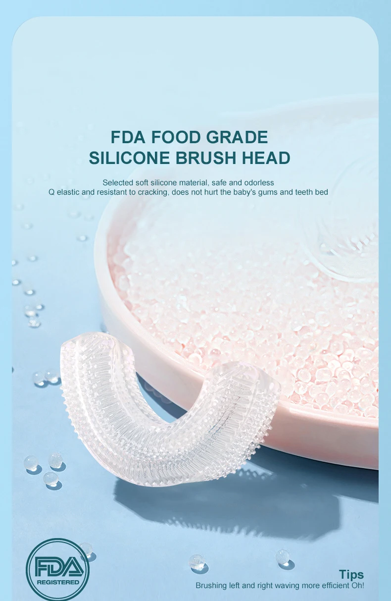U-Shaped Electric Toothbrush for Children
