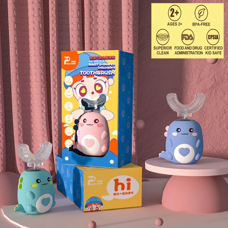 U-Shaped Electric Toothbrush for Children