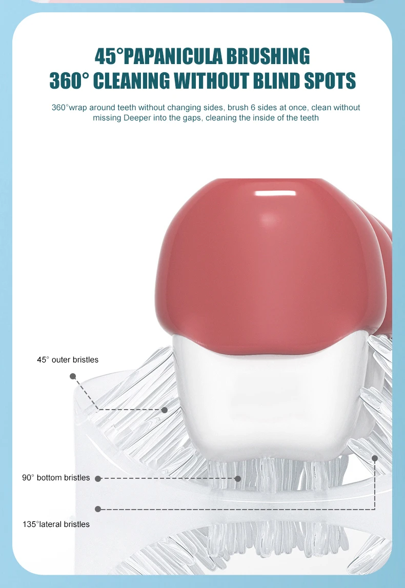U-Shaped Electric Toothbrush for Children