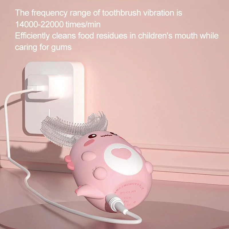 U-Shaped Electric Toothbrush for Children