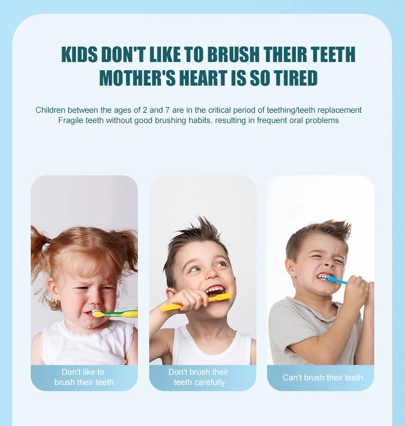 U-Shaped Electric Toothbrush for Children