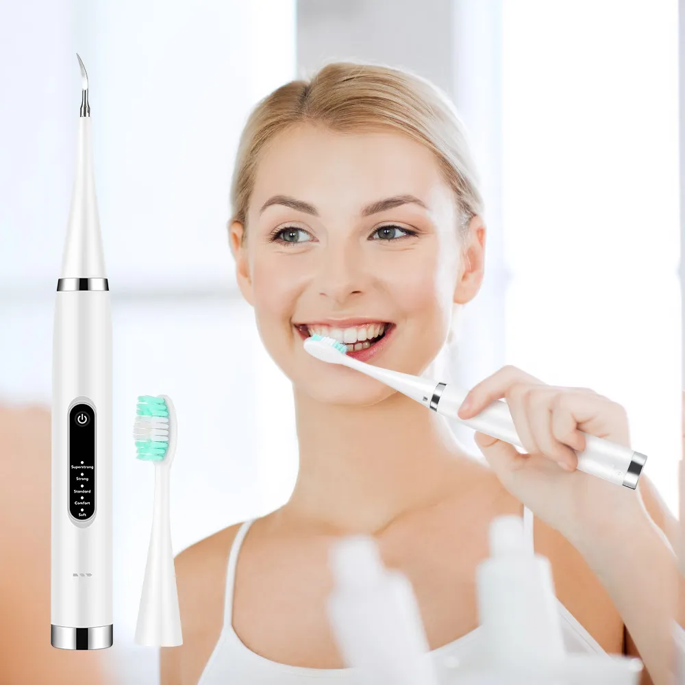 Electric Teeth Whitening Dental Tartar Scaler Coffee Plaque Stain Tartar Removal High Frequency Sonic Toothbrush Teeth Cleaner Electric Teeth Whitening Dental Tartar Scaler Coffee Plaque Stain Tartar Removal High Frequency Sonic Toothbrush Teeth Cleaner