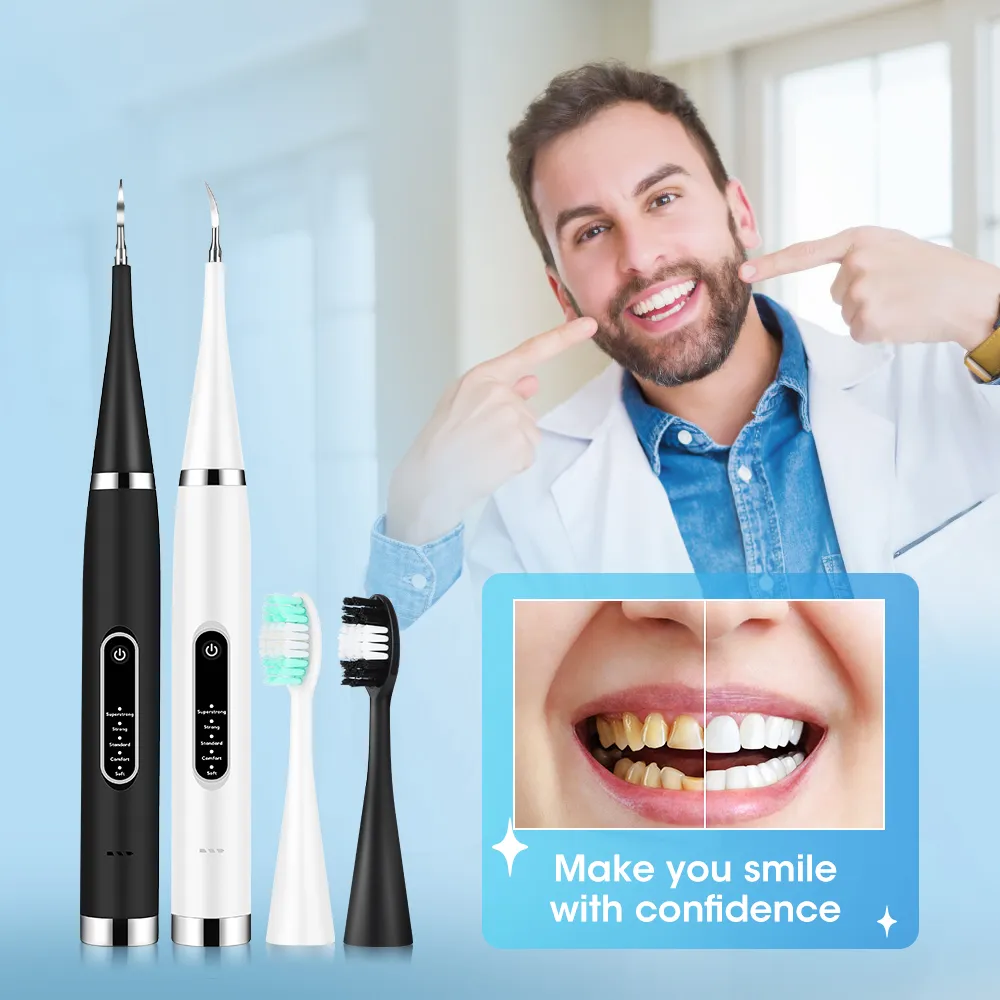 Electric Teeth Whitening Dental Tartar Scaler Coffee Plaque Stain Tartar Removal High Frequency Sonic Toothbrush Teeth Cleaner Electric Teeth Whitening Dental Tartar Scaler Coffee Plaque Stain Tartar Removal High Frequency Sonic Toothbrush Teeth Cleaner