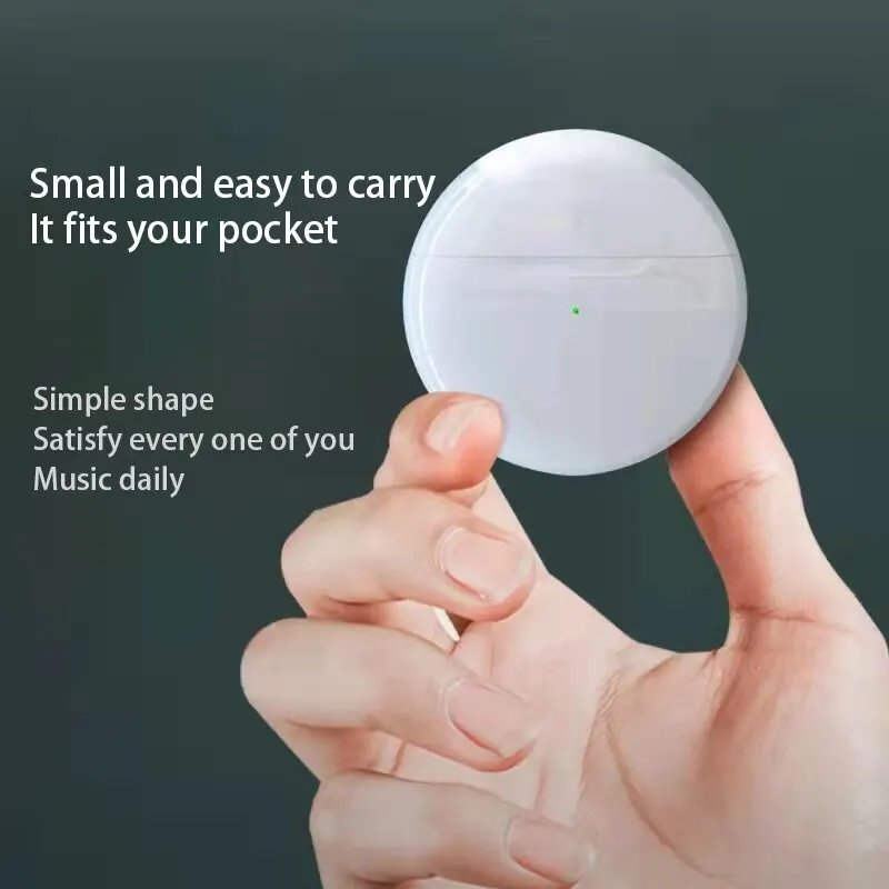 Original Pro 6 TWS Wireless Bluetooth Earphones Mini Fone Earphone Stereo Sport Headset for Xiaomi Android Earphones