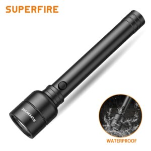 Super bright LED flashlight
