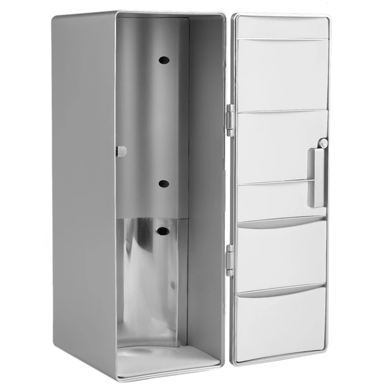 Frigorifero Mini Usb frigo congelatore lattine bere birra Cooler Warmer frigorifero da viaggio Icebox Car Office Use Portable