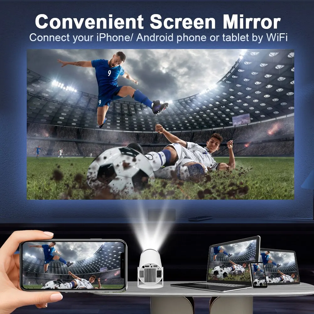 Proiettore Magcubic Hy300 4K Android 11 Dual Wifi6 200 ANSI Allwinner H713 BT5.0 1080P 1280*720P Home Cinema Outdoor Projetor Proiettore Magcubic Hy300 4K Android 11 Dual Wifi6 200 ANSI Allwinner H713 BT5.0 1080P 1280*720P Home Cinema Outdoor Projetor