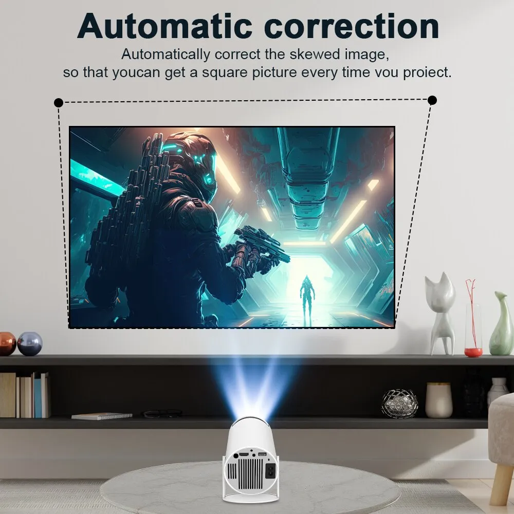 Proiettore Magcubic Hy300 4K Android 11 Dual Wifi6 200 ANSI Allwinner H713 BT5.0 1080P 1280*720P Home Cinema Outdoor Projetor Proiettore Magcubic Hy300 4K Android 11 Dual Wifi6 200 ANSI Allwinner H713 BT5.0 1080P 1280*720P Home Cinema Outdoor Projetor