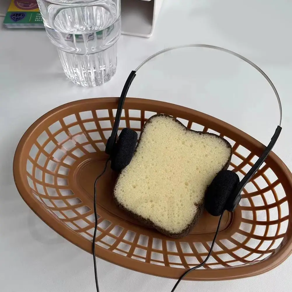 Cuffie con ferretto musica Mp3 Walkman sentimenti retrò cuffie portatili cablate piccole oggetti di scena per foto di moda sportiva
