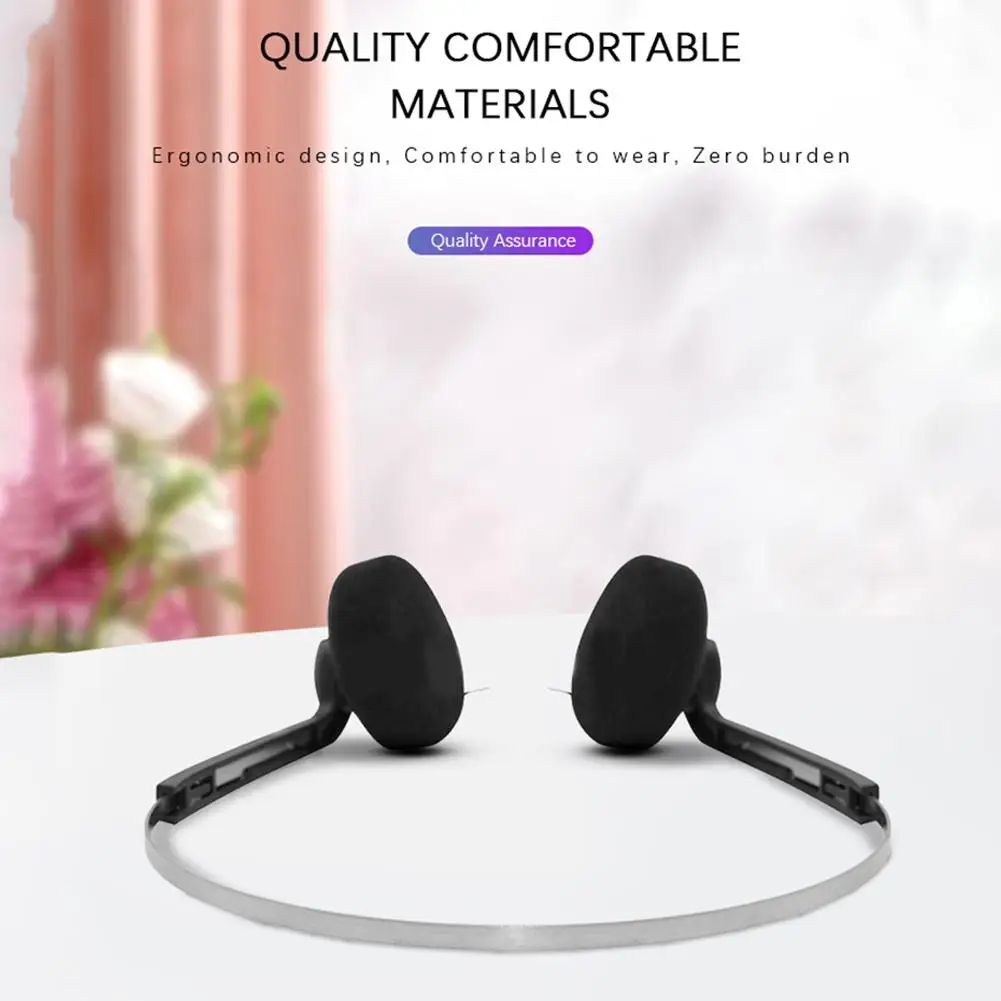 Cuffie con ferretto musica Mp3 Walkman sentimenti retrò cuffie portatili cablate piccole oggetti di scena per foto di moda sportiva