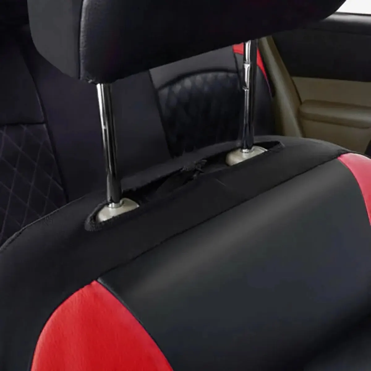 Coprisedile per auto in pelle PU Quited per tutte le stagioni protezione per sedile completamente circondato impermeabile Universal Fit Sedan Suv Pick-up Truck Seat