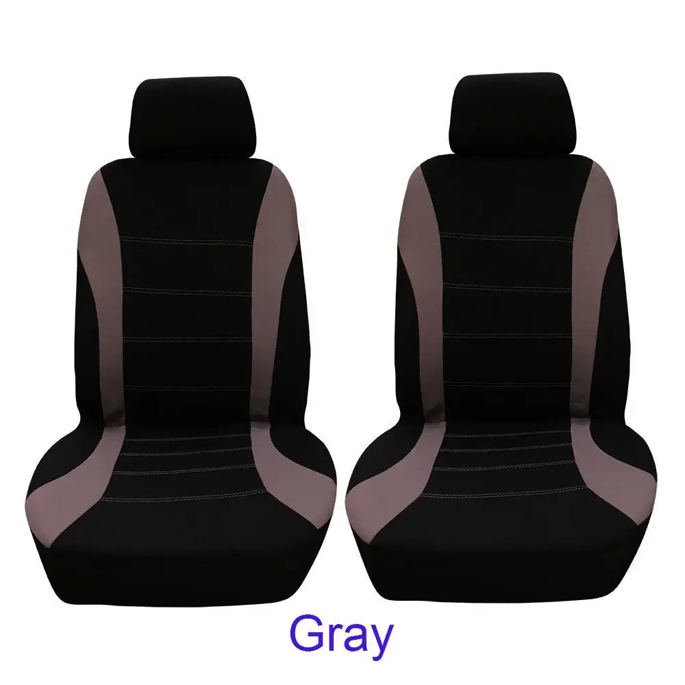 2/3PCS Set coprisedili universali per auto decorazione adatta per la maggior parte degli accessori per furgoni per auto interni donna uomo Airbag coprisedili compatibili - Image 3