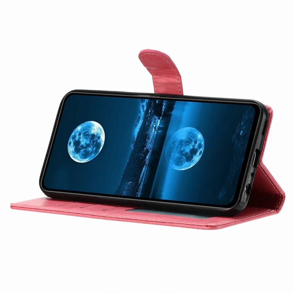Classic Wallet Photo Frame Case For Huawei P Smart 2018 2019 2020 2021 Z P10 P20 P30 P40 Pro P8 P9 Lite 2017 Phone Cover #PIB