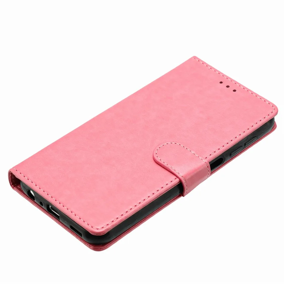 Classic Wallet Photo Frame Case For Huawei P Smart 2018 2019 2020 2021 Z P10 P20 P30 P40 Pro P8 P9 Lite 2017 Phone Cover #PIB