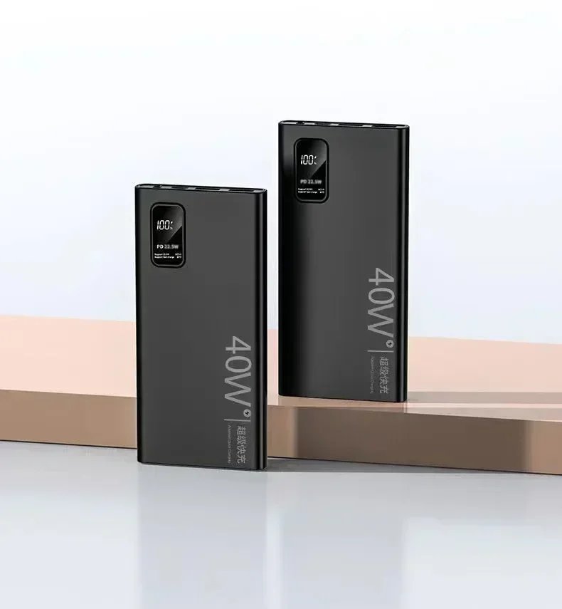 PD40W Super Fast Charging Power Bank Portable 20000mAh Digital Display External Battery Charger For Xiaomi IPhone 11 12 13 14Pro PD40W Super Fast Charging Power Bank Portable 20000mAh Digital Display External Battery Charger For Xiaomi IPhone 11 12 13 14Pro