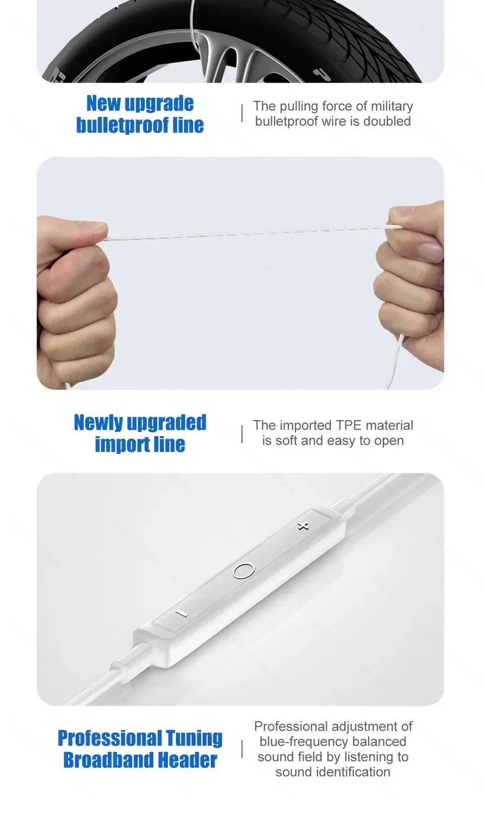 Headphones For Apple iPhone 15 14 11 12 13 Pro Max Earphones XR X XS 8 Plus Bluetooth Wired Earbuds Headset Accessories