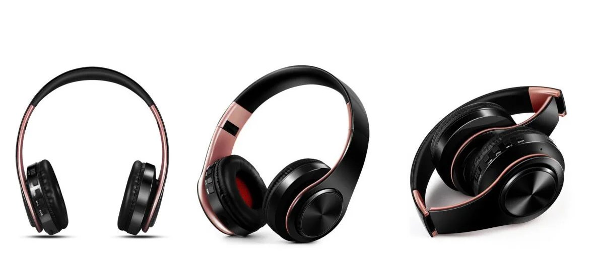 Men Gift Gold Wireless Headphones Bluetooth Earphone Stereo Headset with Build-in MIC with 3.5mm Jack for Xiaomi Samsung IPHONE Men Gift Gold Wireless Headphones Bluetooth Earphone Stereo Headset with Build-in MIC with 3.5mm Jack for Xiaomi Samsung IPHONE