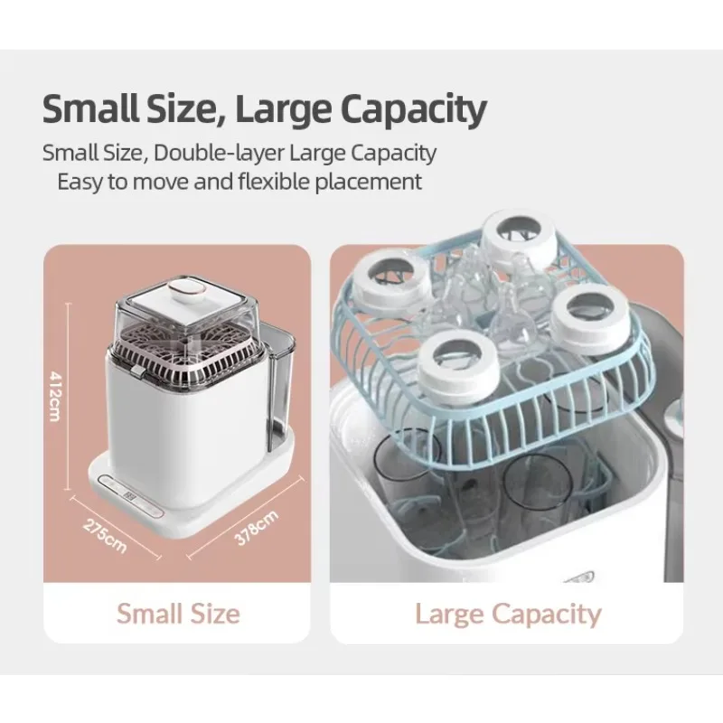 4 inch 1 baby bottle sterilizer baby bottle washing machine baby product bottle warmer
