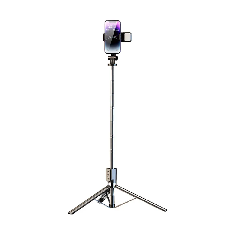 New 1.7M Wireless Selfie Tripod Foldable Stand For Action Cameras Smartphones Balance Steady Shooting Live