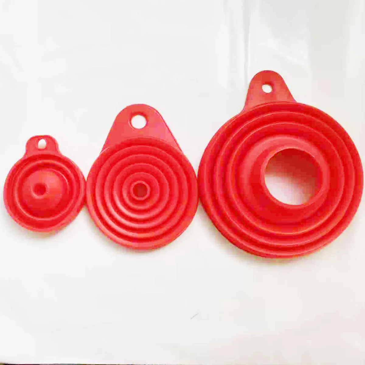 3 pcs red